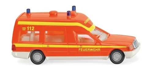 WIKING, MB Binz Feuerwehr Krankenwagen, 1/87, WIK060701