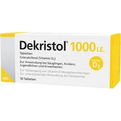 Dekristol 1000 I.E. Tabletten 50 ST von Mibe