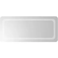 vidaXL LED-Badspiegel 40x90 cm - Wasserdichter Badspiegel mit IP65-Schutz, USB-Schnittstelle und einfacher Montage. Ideal für stilvolle Badezimmergestaltung.