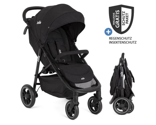 Joie Kinder-Buggy joie - Shale, Sportwagen mit Liegefunktion - Vielseitiger Sportwagen für Kinder ab 6 Monaten bis 22 kg. Mit Einhand-Faltung, verstellbarer Rückenlehne und praktischem Regenschutz. Ideal für aktive Ausflüge und entspannte Momente.