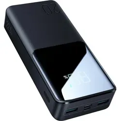 Joyroom PowerBank JR-QP192 20000 mAh Quick Charge 3.0 PD USB Type C Akku Power Zusatz Batterie QC - Schwarz