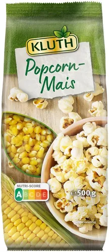 Produktbild KLUTH Knabberei, Kluth Popcorn Mais 500g beste Qualität für knusprigen Genuss