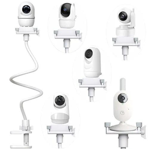 Derebir Babyphone Halterung Kamera Halterung Halter Baby Kamera Handyhalter Kompatibel für Philips Avent/Momcozy/GHB/Hellobaby/Blemil /jeeber-VB805PR Babyphone die meisten Babyphone