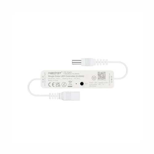 MiBoxer Mini LED Controller DC-Plug 12/24V | 2.4G RF Single Collor | max. 6A | MLR1