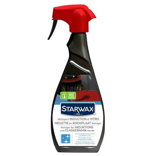 STARWAX Reinigungsmittel für Glaskeramik und Induktion, 500 ml