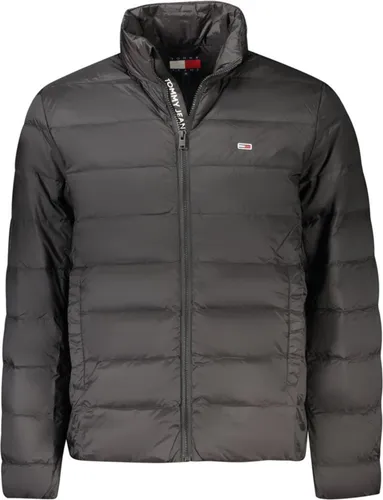Tommy Jeans Herren Steppjacke Down Wasserabweisend, Schwarz (Black), L - Funktionsjacke aus 100% recyceltem Nylon, wasserabweisend und ideal für jeden Anlass mit hohem Tragekomfort und zeitlosem Design.