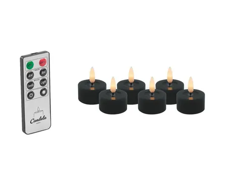 Kerzen Schwarz von LC Home