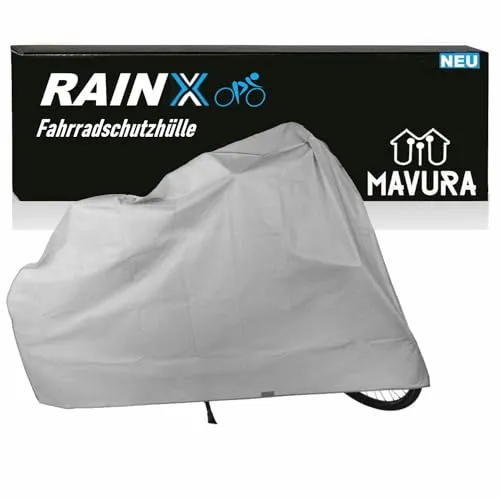 RAINX Fahrradabdeckung Fahrradgarage Fahrradschutzhülle Fahrradplane