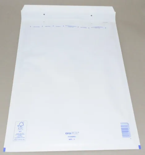 Produktbild aroFOL® CLASSIC Luftpolsterversandtaschen 32cm x 45,5cm für E4 weiß - ein S ...