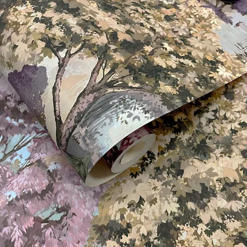 Bäume Tapete Maulbeere / Grün Basildon Wald Viktorianisches Laub Holden 13930