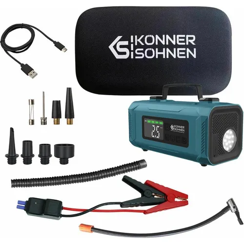 K&S Könner&Söhnen KS JSP-2000 Auto Kompressor 4 in 1