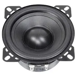 VIS 9070 Tieftöner 100V - 25W, 4 Ohm - Kompakter 10 cm Tieftöner mit hervorragender Resonanzfrequenz für kraftvollen Bass und minimalen Störgeräuschen. Ideal für vielseitige Montagemöglichkeiten.