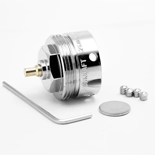 BLUMKRAFT Heizkörperadapter kompatibel mit Danfoss RAVL, 26 mm bis M30 x 1,5 für Thermostatkopf M30 x 1,5 Außengewinde