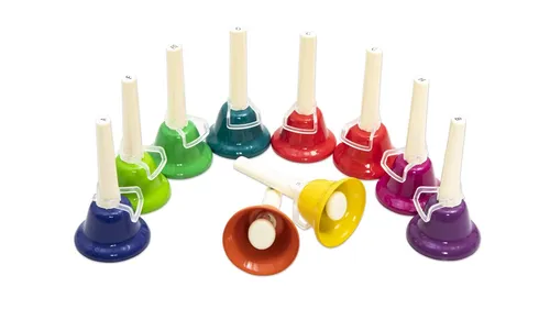 Betzold Glocken mit Einmal-Anschlag, Aufbewahrungs-Behältnis: ohne Tasche, Tonumfang: diatonisch