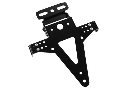 IBEX Universal Nummernschild Halter - Robuste Halteplatte aus Stahl für die sichere Befestigung von Nummernschildern, ideal für den Einsatz hinten am Fahrzeug.