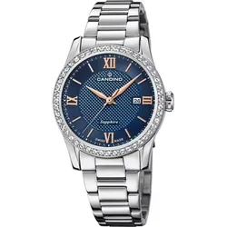 Candino - C4740/2 - Armbanduhr - Damen - Silber