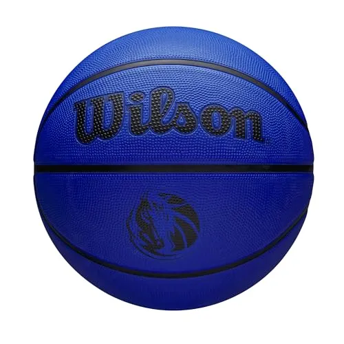 Wilson NBA Team Tribute SOLID BSKT DAL MAVERI 5, Blau von Wilson
