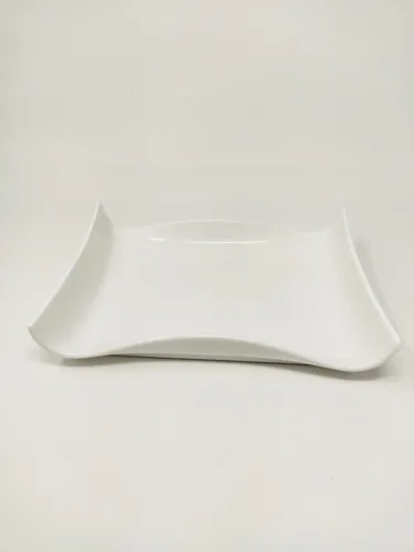 Schillerbach Salatschale Platte Porzellan Knabberschale Obstschale Serviceteller