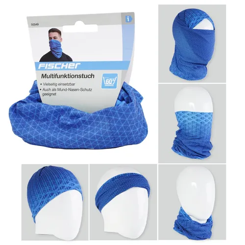 Fischer Multifunktionstuch Schlauchtuch Loop Schlauch-Schal Halstuch Bandana