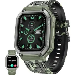 ZPIMY Smartwatch 1.1 Zoll AMOLED – Wasserdichter Fitness Tracker mit Anruffunktion