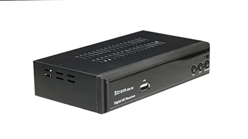 Hd-line Strom-506 M DVBT-2 Receiver Digital DVBT/T2 Receiver - Kompatibel Home Cinema - (HDMI 2.0, SCART, USB 2.0, Full HD 1080P) HEVC/H.265 - H.264/MPEG2 - MPEG4 Automatische İnstallation