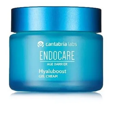 Endocare Hyaluboost Age Barrier Gel-Cream 50ml - Feuchtigkeitsspendende Gel-Creme für alle Hauttypen. Mit Hyaluronsäure und Niacinamid für eine geschmeidige Haut. Ideal für die tägliche Pflege und zur Unterstützung der Hautregeneration.