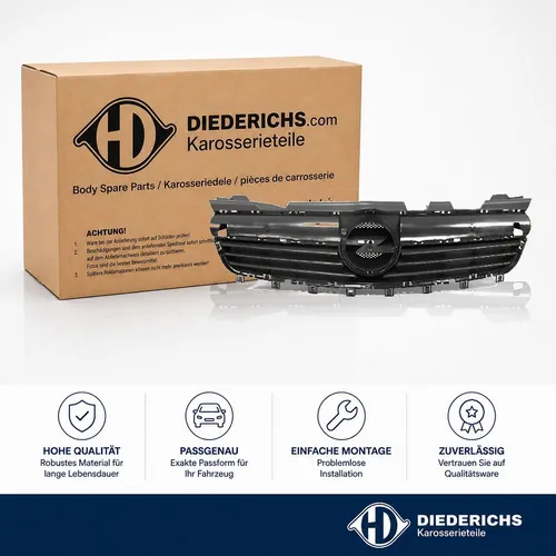 Kühlergitter vorne DIEDERICHS 1891040 für OPEL