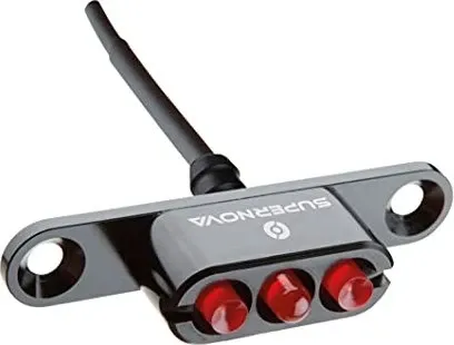 SUPER NOVA E3 2–FR Tail Light - Fahrradbeleuchtung, eines der hellsten Rücklichter mit StVZO-Zulassung für optimale Sichtbarkeit und Sicherheit beim Radfahren.