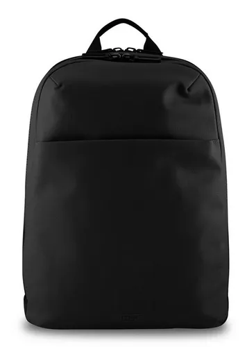 Jost Borgholm Daypack mit Laptopfach 44 cm – Schwarz - Stylischer Rucksack mit 44 cm Laptopfach, ideal für Schule, Uni oder Büro, bietet viel Stauraum und hohen Tragekomfort.