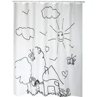 Duschvorhänge Schwarz von MSV