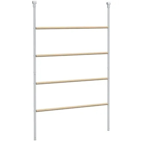 PawHut Hühnerstall Sitzleiter aus Holz - Hühner-Spielplatz für 4-6 Hühner, mit robusten Materialien und vier Plattformen in unterschiedlichen Höhen für ein artgerechtes Wohlbefinden.