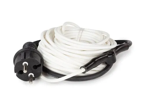 Frostschutzkabel mit Thermostat 12 m - Rohrbegleitheizung - Fütterungs- & Aufzuchttechnik, zuverlässiger Frostschutz für Rohre, ideal für den Einsatz im Winter.