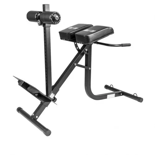 GORILLA SPORTS® Rückentrainer Hyperextension - Robuster Rückentrainer für effektives Training von Bauch, Beinen und Rücken. Ideal für den Heim- und gewerblichen Einsatz, gefertigt aus hochwertigem Stahl für Langlebigkeit und Stabilität.