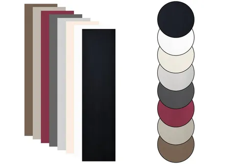 Brilliant Schiebegardine Blickdicht 60x245cm - Fertiggardinen für stilvolle Fensterdekoration, bieten hervorragende Lichtkontrolle und Privatsphäre, ideal für ein modernes Zuhause.