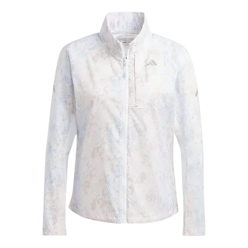 ADIDAS FAST RUNNING ITERATION JACKE Damen Weiß L HM4320.07L in weiß von adidas