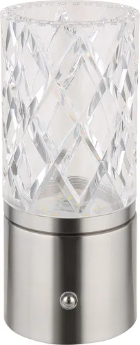 Moderne Tischleuchte mit Touchdimmer - Tischleuchte, dimmbar mit stufenlosem Touchdimmer und wählbaren Farbtemperaturen von warm- bis kaltweiß. Integrierter Akku für bis zu 8 Stunden Nutzung – ideal für Nachttische und Wohnräume.