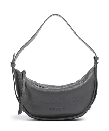 Marc O'Polo Aami M Schultertasche - Damen in Grau - Elegante Schultertasche aus hochwertigem Schafsleder in Castlerock, ideal für den täglichen Gebrauch und stilvolle Akzente.