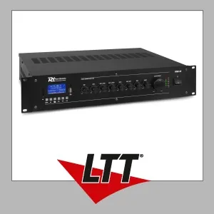 Power Dynamics PRM120 100V 6-CH Mixer-Verstärker 120W