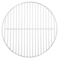 vidaXL Grillrost - Rund 304 Edelstahl, rostbeständig und ideal für Holzkohlegrills und Kugelgrills