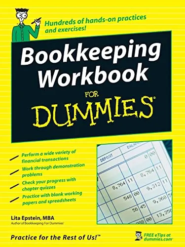 Produktbild Bookkeeping Workbook For Dummies (For Dummies Series)