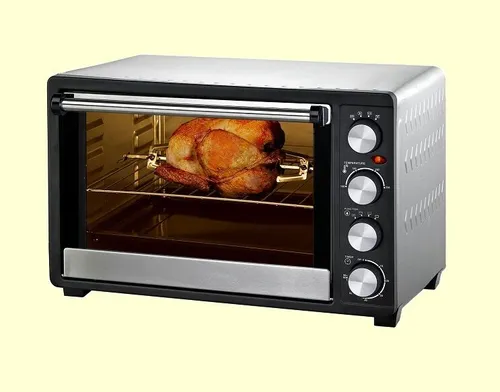 LITER MINI STAND BACKOFEN MIT UMLUFT UND DREHSPIESS MINI+PIZZAOFEN + SYNTROX 30