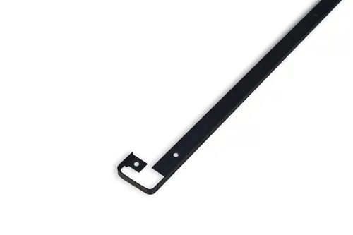 IHC 38mm Abschlussleiste Winkelleisten für Arbeitsplatten in schwarz von IHC