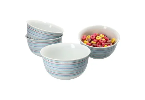 Ritzenhoff & Breker Servierschale 4er Set Müslischale Doppio Circle Ritzenhoff & Breker - 403022, Porzellan