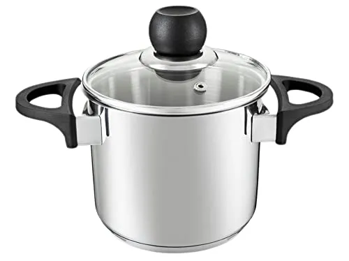 AMBITION Topf Kochtopf Vikos 1,8 L aus Edelstahl 18/0 Induktion