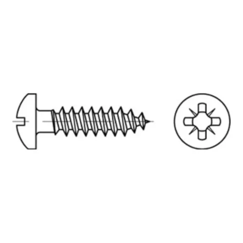Reyher Spanplattenschrauben 89096 Hako 3x20-Z vz (1000 Stück)