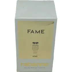 Rabanne Fame Intense Eau de Parfum Spray 50 ml - Eau de Parfum Spray mit strahlend femininen Duftnoten von Jasmin, Weihrauch und Sandelholz. Ideal für das It-Girl, das Eleganz und Verführung verkörpern möchte.