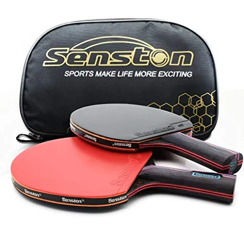 Senston Professional Tischtennisschläger 2-Spieler-Set