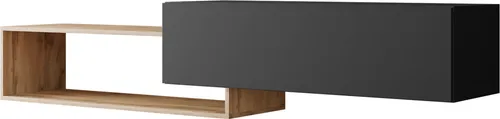 Mirjan24 TV Lowboard Inlasa – Griffloses Design mit Gasdruckfedern - TV-Bank & Lowboard, modernes griffloses Öffnungssystem 