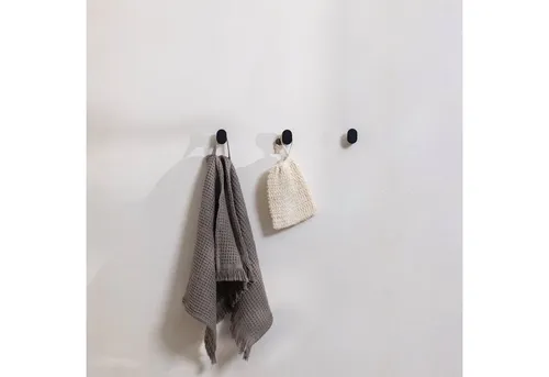 Metallbude Kleiderhaken PALO, Badezimmer, Flur, Küche, (6-St), hochwertige Handtuchhalter, vielseitig einsetzbar, minimalistisch