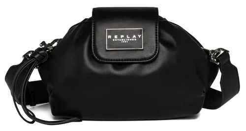 Replay Umhängetasche - Moderne Umhängetasche für Damen, geräumiges Hauptfach mit Zipperfach und Kreditkartenfächern, ideal für Büro und Freizeit, abnehmbarer Schulterriemen für individuellen Style.